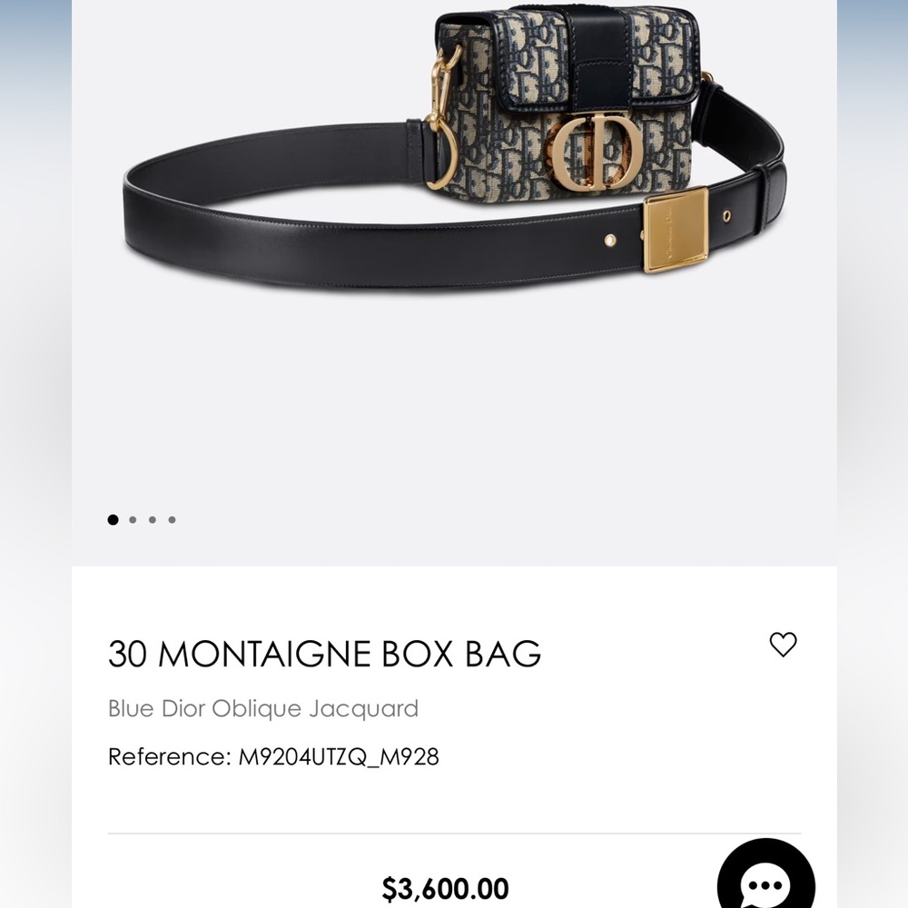 💙 Dior Sac Box 30 Montaigne - Picture 6 of 6